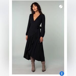 Lovestitch Robson Maxi Wrap Dress